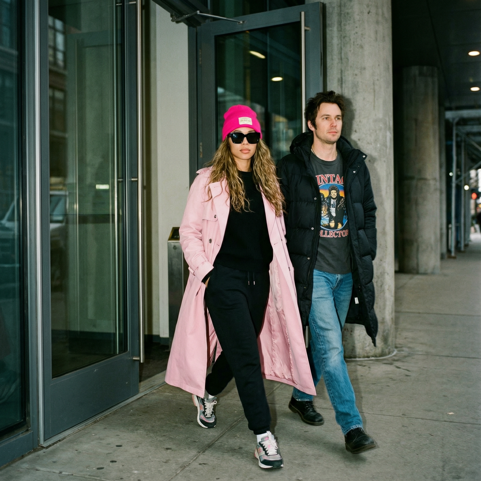 Vintage Label Beanie - Chartreuse