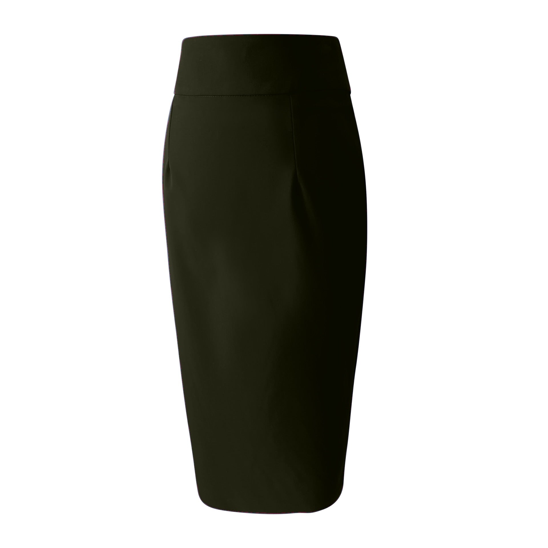 Pencil Skirt Dark Green